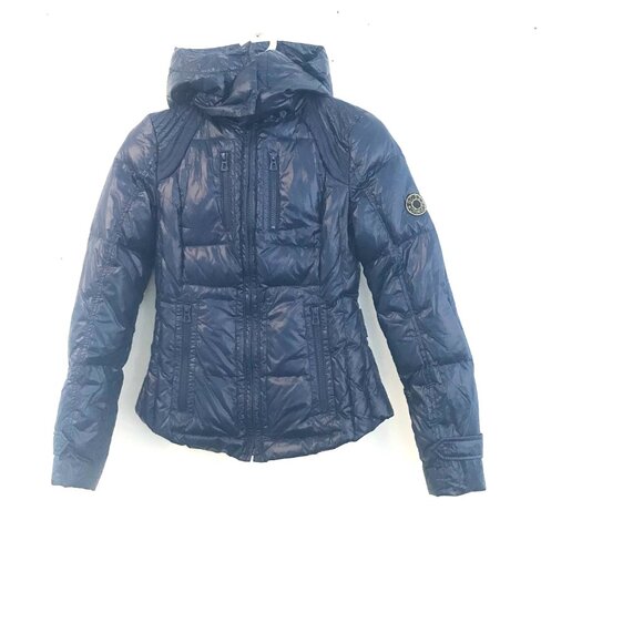 Hugo Boss puffer jacket detachable hood logo adjustable waist luxury designer - Picture 2 of 16